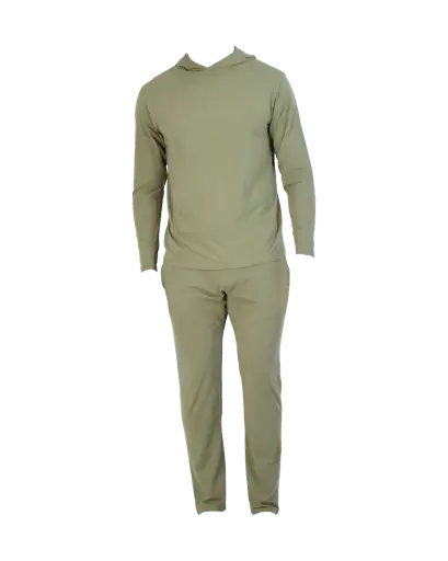 Wood Underwear olive mens tailored lounge pant - Wood Underwear - Flyclothing LLC