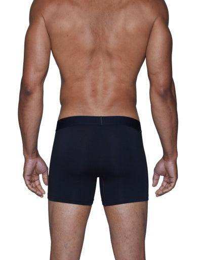 Wood Underwear black men's boxer brief w-fly - Wood Underwear - Flyclothing LLC