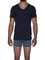 Wood Underwear black men's v-neck undershirt - Wood Underwear - Flyclothing LLC