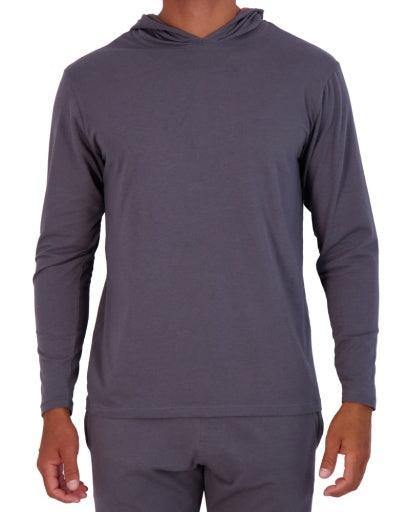Wood Underwear iron mens long sleeve hoodie - Flyclothing LLC
