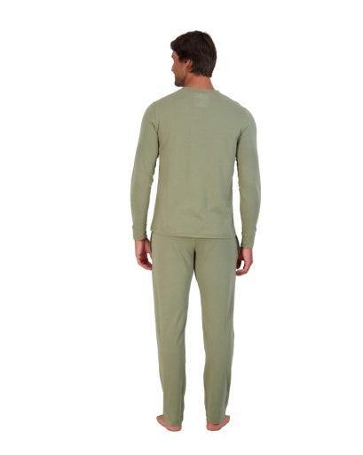 Wood Underwear olive mens tailored lounge pant - Flyclothing LLC