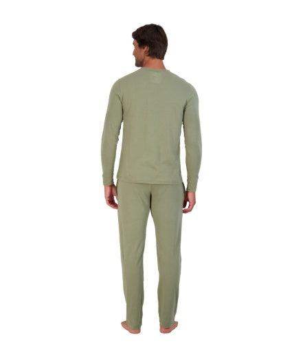 Wood Underwear olive mens tailored lounge pant - Wood Underwear - Flyclothing LLC