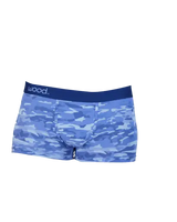 Wood Underwear blue camo mens trunk - Wood Underwear - Flyclothing LLC