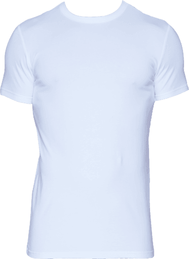 Wood Underwear white men's crew neck undershirt - Flyclothing LLC