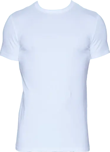 Wood Underwear white men's crew neck undershirt - Wood Underwear - Flyclothing LLC