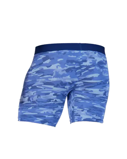 Wood Underwear blue camo mens biker brief w-fly - Wood Underwear - Flyclothing LLC