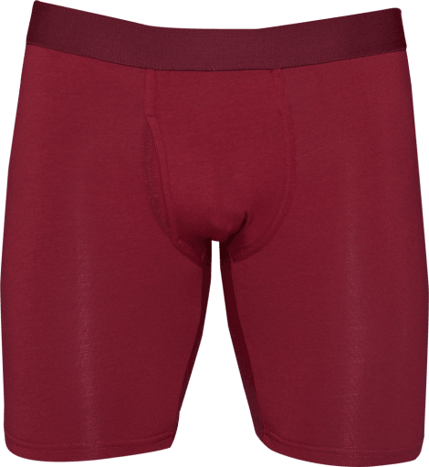 Wood Underwear burgundy red men's biker brief w-fly - Flyclothing LLC