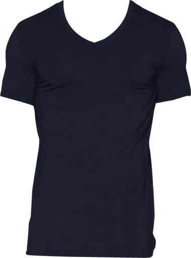 Wood Underwear black men's v-neck undershirt - Wood Underwear - Flyclothing LLC