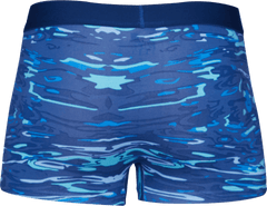 Wood Underwear blue liquid men's trunk - Flyclothing LLC