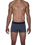 Wood Underwear charcoal heather men's trunk - Flyclothing LLC