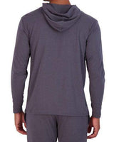 Wood Underwear iron mens long sleeve hoodie - Wood Underwear - Flyclothing LLC
