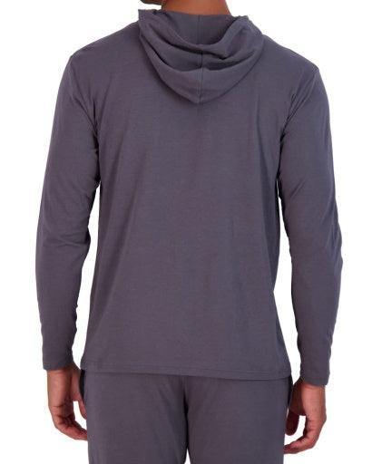 Wood Underwear iron mens long sleeve hoodie - Flyclothing LLC