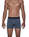 Wood Underwear charcoal heather men's boxer brief w-fly - Flyclothing LLC