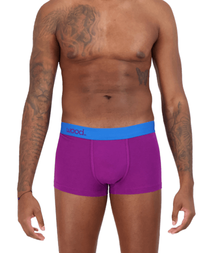 Wood Underwear grape men's trunk - Flyclothing LLC