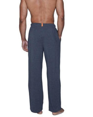 Wood Underwear charcoal heather men's lounge pant w-drawstring & pockets - Flyclothing LLC