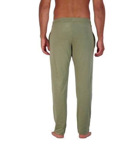 Wood Underwear olive mens tailored lounge pant - Flyclothing LLC