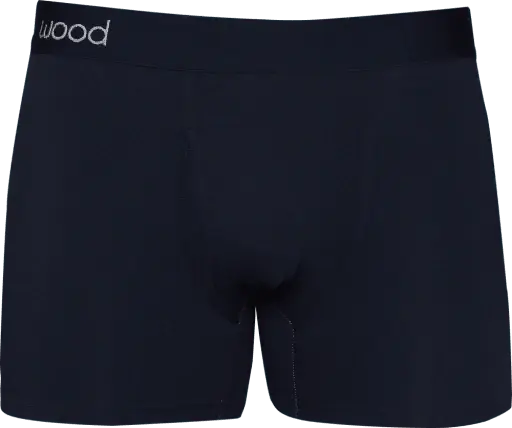 Wood Underwear black men's boxer brief w-fly - Wood Underwear - Flyclothing LLC