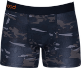 Wood Underwear forest camo men's boxer brief w-fly - Flyclothing LLC