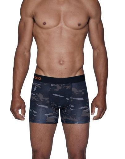 Wood Underwear forest camo men's boxer brief w-fly - Flyclothing LLC
