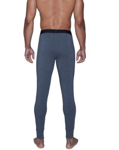 Wood Underwear charcoal heather men's long underwear ankle length - Flyclothing LLC