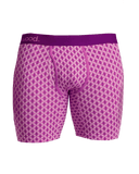 Wood Underwear purple interlock men's biker brief w-fly - Wood Underwear - Flyclothing LLC