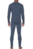 Wood Underwear charcoal heather men's long underwear ankle length - Flyclothing LLC