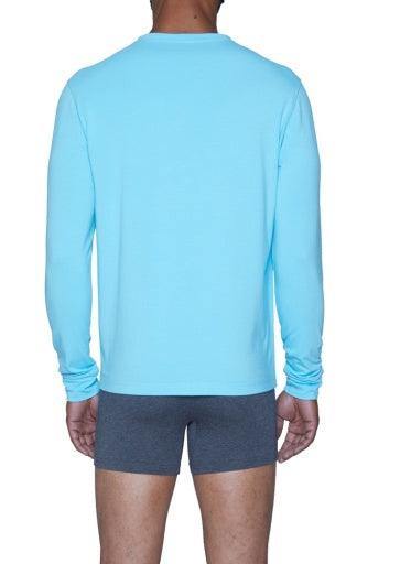 Wood Underwear sky men's henley - Flyclothing LLC