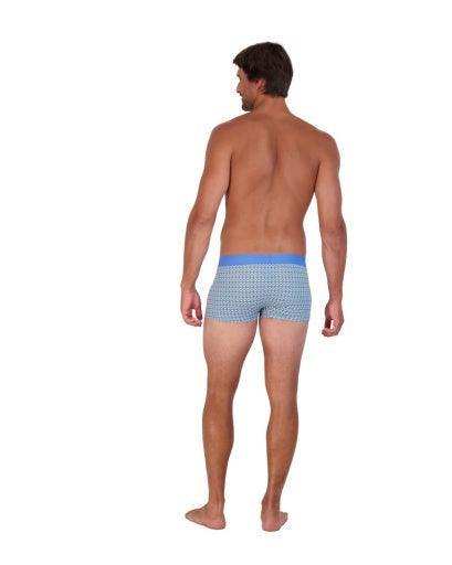Wood Underwear steel blue rings men's trunk - Wood Underwear - Flyclothing LLC