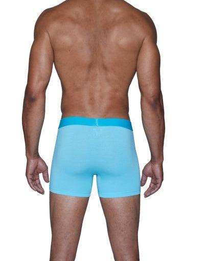 Wood Underwear sky men's boxer brief w-fly - Wood Underwear - Flyclothing LLC