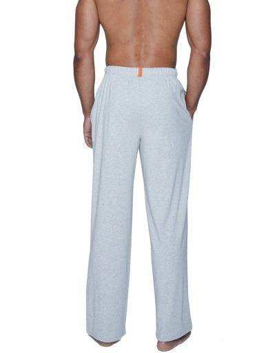 Wood Underwear heather grey men's lounge pant w-drawstring & pockets - Wood Underwear - Flyclothing LLC