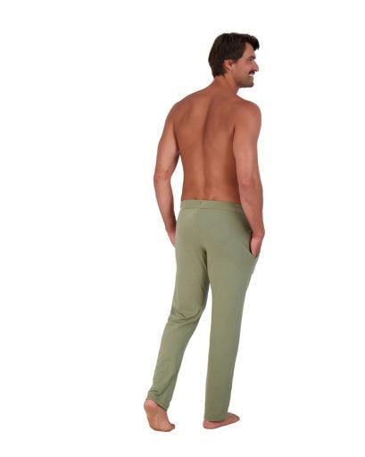 Wood Underwear olive mens tailored lounge pant - Flyclothing LLC