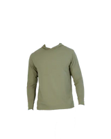 Wood Underwear olive mens long sleeve hoodie - Wood Underwear - Flyclothing LLC