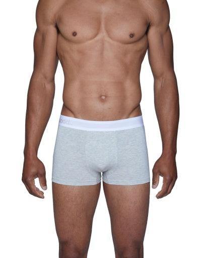 Wood Underwear heather grey men's trunk - Flyclothing LLC