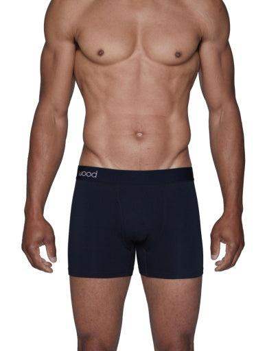 Wood Underwear black men's boxer brief w-fly - Wood Underwear - Flyclothing LLC