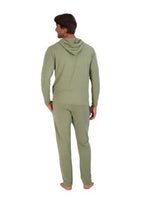 Wood Underwear olive mens long sleeve hoodie - Wood Underwear - Flyclothing LLC