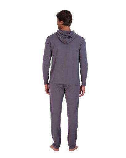 Wood Underwear iron mens long sleeve hoodie - Wood Underwear - Flyclothing LLC