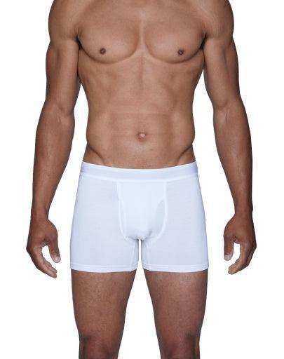Wood Underwear white men's boxer brief w-fly - Wood Underwear - Flyclothing LLC