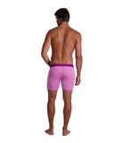 Wood Underwear purple interlock men's biker brief w-fly - Wood Underwear - Flyclothing LLC