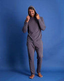 Wood Underwear iron mens long sleeve hoodie - Wood Underwear - Flyclothing LLC