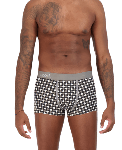 Wood Underwear bw dimension men's trunk - Flyclothing LLC