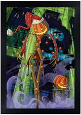 Steven Correa The Jack O Lantern 12 x 18 Art Print - Steven Correa - Flyclothing LLC