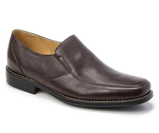 Sandro Moscoloni Renzo Brown Leather Venetian Loafer - Flyclothing LLC