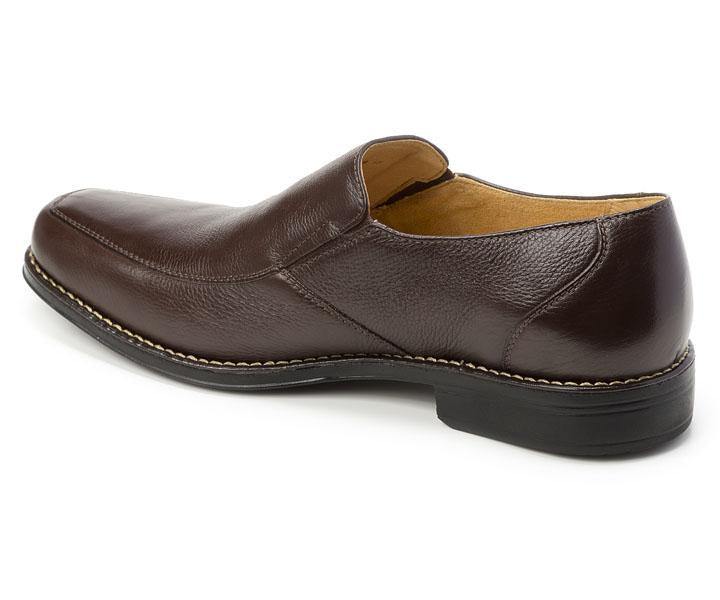 Sandro Moscoloni Renzo Brown Leather Venetian Loafer - Flyclothing LLC