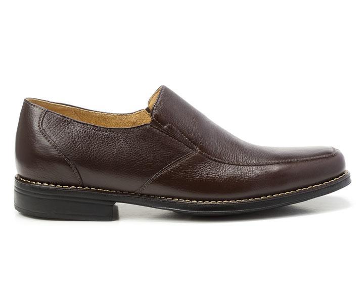 Sandro Moscoloni Renzo Brown Leather Venetian Loafer - Flyclothing LLC
